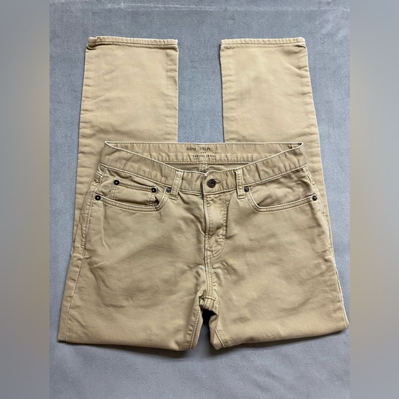 Banana Republic Travel Jeans Mens 30x28 Khaki Workwear Stretch Outdoor - Picture 4 of 14